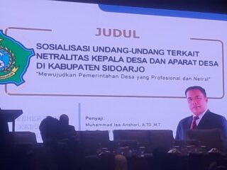 Pjs Bupati Sidoarjo Ajak Kepala Desa Jaga Netralitas
