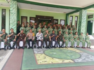 Pjs Bupati Sidoarjo Sambut Kunjungan Danrem 084 Bhaskara Jaya