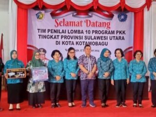 TP-PKK Kotamobagu Terima Kunjungan TP-PKK Provinsi Sulut