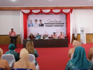 Wali Kota Abdullah Buka Sosialisasi Pencegahan Kekerasan Terhadap Perempuan