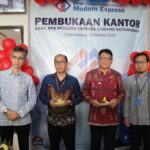 Wali Kota Abdullah Mokoginta Hadiri Peresmian Kantor BPR Modern Express