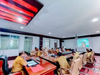Penjabat Bupati Bolmut Ikuti Entry Meeting Pemeriksaan Kinerja Program JKN    