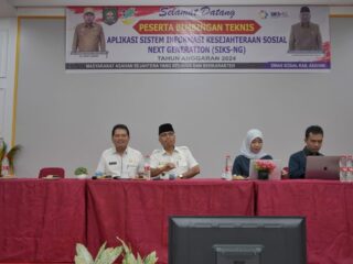 Perintah Kabupaten Asahan Gelar Bimtek Aplikasi SIKS-NG