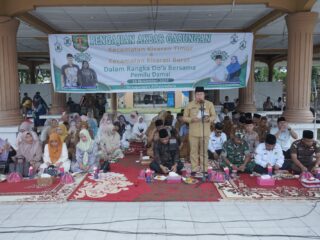 Pemerintah Kecamatan Kota Kisaran Barat dan Kota Kisaran Timur Gelar Pengajian Akbar