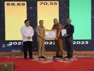 Dibawah Kepemimpinan Surya -Taufik , Kabupaten Asahan Raih Penghargaan Kepatuhan Pelayanan Publik Dari Ombudsman RI