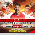 Kawal Mimpi Sang Garuda Taklukan Raksaksa Asia! Saksikan Indonesia vs Jepang, Live di GTV!