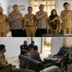 Kepala Dinas Kominfo Fahri Damopolii Terima Kunjungan Wakapolres Kotamobagu