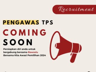 Panwaslu Kecamatan Kotamobagu Timur Umumkan Pendaftaran Calon Anggota PTPS