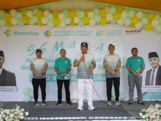 Wali Kota Abdullah Mokoginta Hadiri Kegiatan Hari Kesehatan Nasional ke-60