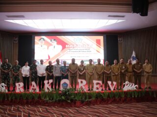 Wali Kota Abdullah Mokoginta Ikut Rakor dan Evaluasi Hasil Pelaksanaan RKPD