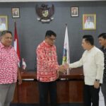 Wali Kota Abdullah Mokoginta Terima Kunjungan Panitia HUT PELPRIP ke-71
