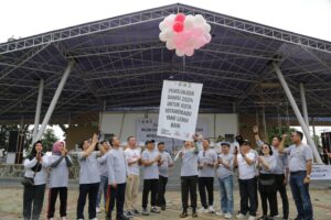 Wali Kota Abdullah Mokoginta Hadiri Jalan Sehat Kerukunan Pemilukada Damai