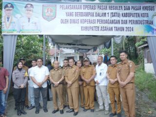 Jelang Natal dan Tahun Baru, Pemerintah Kabupaten Asahan Gelar Operasi Pasar Reguler dan Pasar Khusus