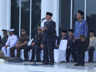 Pimpin Apel Bela Negara, Bupati Asahan Bacakan Pidato Presiden