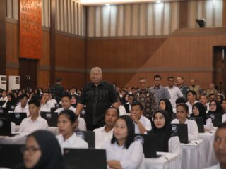 Pastikan Pelaksanaan Berjalan Lancar dan Tertib, Sekretaris Daerah Kabupaten Asahan Tinjau Lokasi Seleksi PPPK