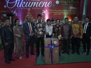 Staf Ahli Bupati Asahan Hadiri Perayaan Natal dan Oikumene Tahun 2024