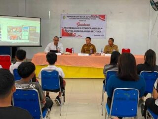 Pemdes Sia dan Polres Kotamobagu Gelar Sosialisasi Pencegahan Narkoba