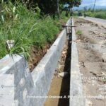 Proyek Drainase Ruas Jalan Pande Bulan Capai 42,86 Persen