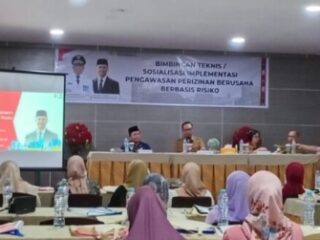 Sofyan Mokoginta Buka Sosialisasi Implementasi Pengawasan Perizinan Berusaha Berbasis Risiko