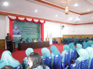 Wali Kota Kotamobagu Buka Rakor TP-PKK Tahun 2024
