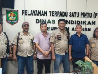 Kepala Dinas Pendidikan Terima Kunjungan Audiensi PD IWO Asahan