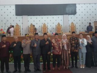 DPRD Bolmong Utara Tetapkan Pasanga  SJL-MAP  Bupati Dan Wakil Bupati Terpilih pilkada 2024 