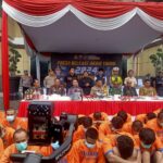 Polresta Sidoarjo Musnahkan Barang Bukti dan Ungkap Keberhasilan Jaga Kamtibmas di 2024