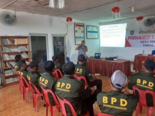 Kades Serdang Buka Sosialisasi Peningkatan Kapasitas BPD