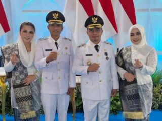 SAH, SJL - MAP Resmi Di Lantik Sebagai Bupati Dan Wakil Bupati Bolmong Utara