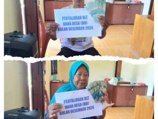 Penyerahan BLT DD Desa Sonuo, Puasa: Meningkatkan Kesejahteraan Desa Melalui Program Dana Desa 