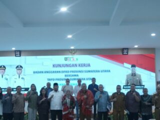 Sekretaris Daerah Kabupaten Asahan Sambut Kunker Tim Banggar DPRD Provsu