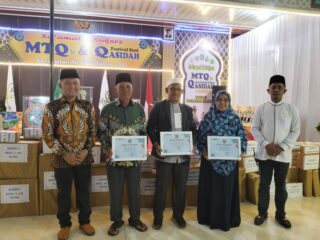 Desa Air Genting Raih Juara Umum Pelaksanaan MTQ Tingkat Kecamatan Air Batu
