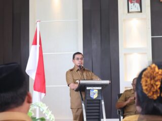 Pemkab Bolmong Utara Gelar Rakor Bersama Seluruh Kepala Desa Bahas Singkronisasi Program Pusat