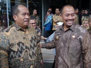 Bupati Asahan Hadiri Sertijab Kepala BPK Perwakilan Provinsi Sumatera Utara