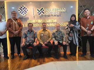 Wakil Bupati Asahan Kunjungi Ditjend Pembinaan, Pelatihan, Vokasi dan Produktivitas Kemenaker RI