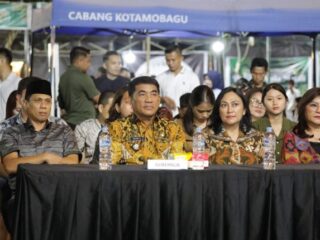 Wali Kota Weny Gaib Dampingi Gubernur Sulut Hadiri Kegiatan Ansor Ramadhan Expo