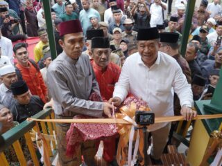 Bupati Asahan Resmikan Replika Rumah Besar Tuan Syech Silau
