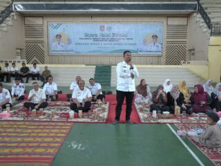 Bupati dan Wakil Bupati Hadiri Acara Halal Bihalal Keluarga Besar DLH Asahan