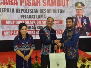 Pemkab Buton Gelar Pisah Sambut Kapolres Buton