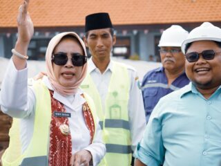 Wakil Bupati Sidoarjo Tinjau Progres Pembangunan SMPN 2 Tulangan