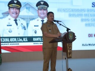 Wakil Bupati Asahan Buka Sosialisasi Pembentukan Koperasi Merah Putih