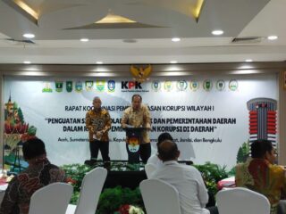 Bupati Asahan Hadiri Rapat Koordinasi Penguatan Sinergi Kolaborasi antara KPK dan Pemerintah Daerah