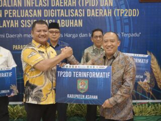 Wakil Bupati Asahan hadiri High Level Meeting TPID dan TP2DD