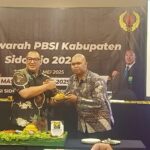 Dien Fatur Romadhoni Terpilih Aklamasi Sebagai Ketua PBSI Sidoarjo