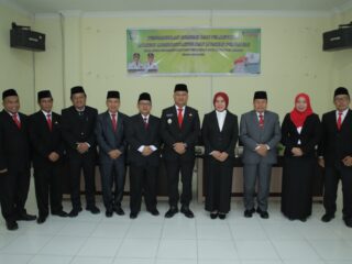 Dua Pejabat Disdukcapil dilantik Wakil Bupati Asahan