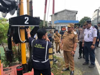 Wakil Bupati Asahan Resmikan 3 JPL 