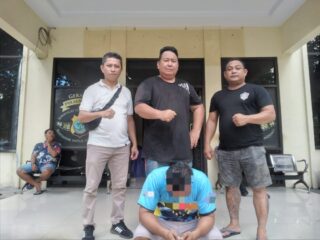 Pelaku KDRT di Bitung Ditangkap Resmob Polsek Maesa