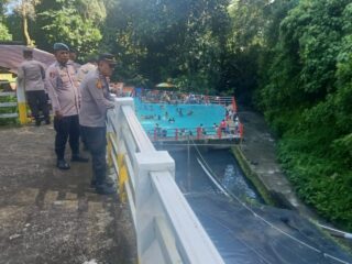 Polres Bitung Perketat Pengamanan di Lokasi Wisata Selama Libur Panjang