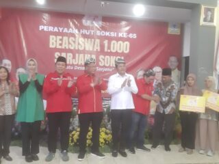 SOKSI Bangkit Menuju Indonesia Emas 2045, Targetkan Satu Desa Satu Sarjana