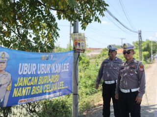 Satlantas Polres Gresik Imbau Bahaya Menyalip Sebelah Kiri